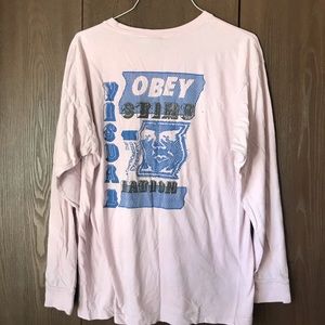 Obey long sleeve shirt